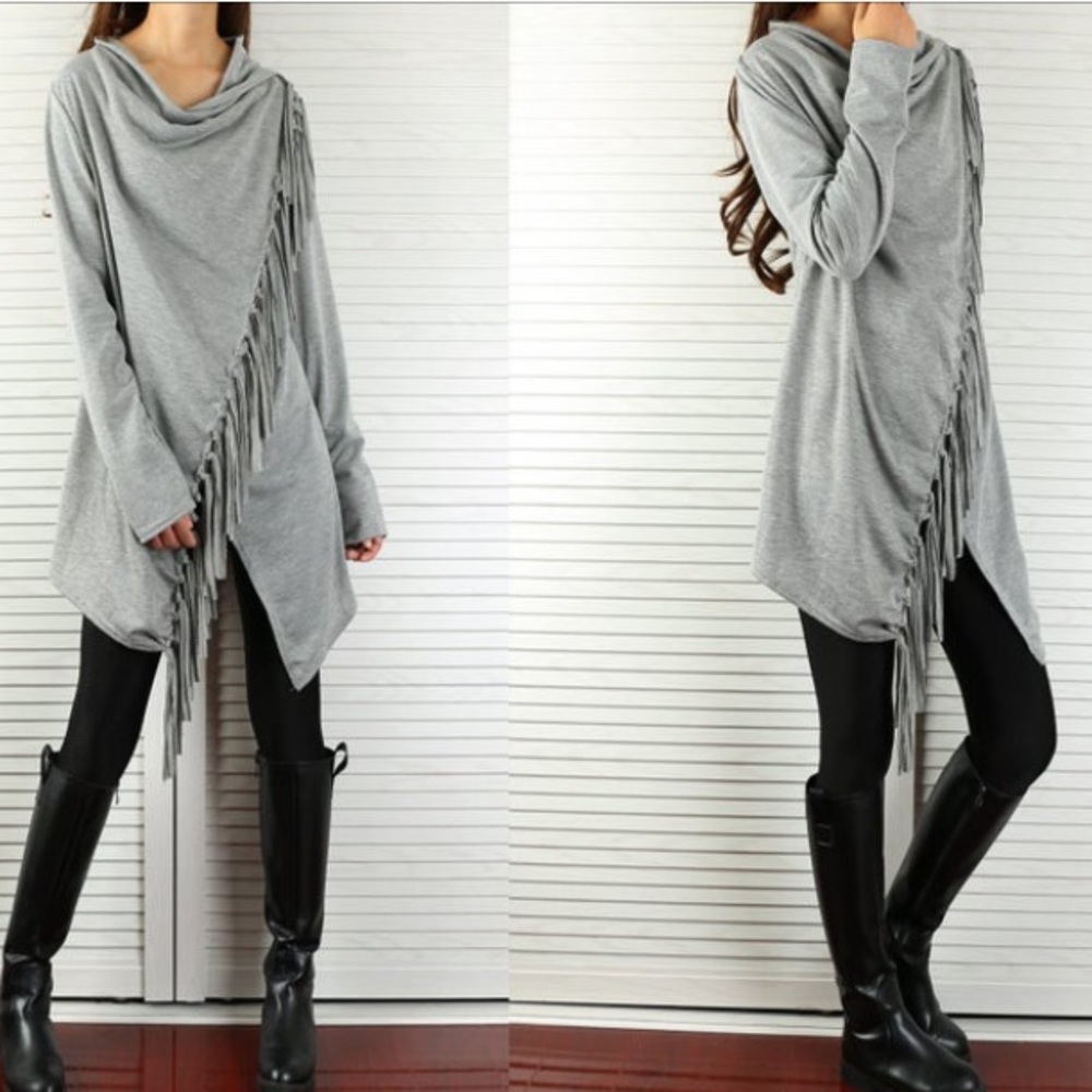 Boho Fringe Top/Tunic